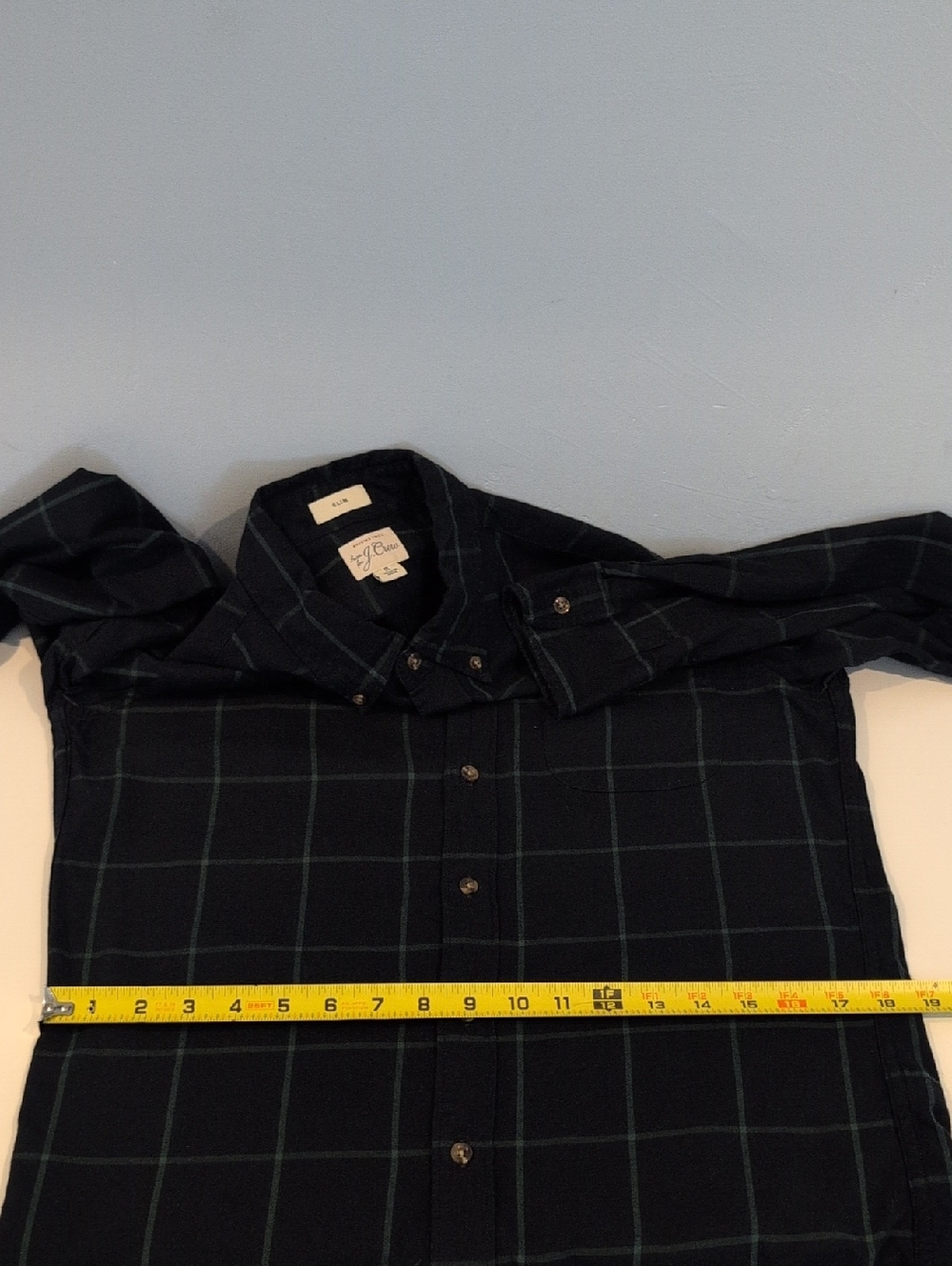 J. Crew Men's Small Slim Fit Brushed Twill Button Down Shirt Style #BJ789 - Picture 11 of 14